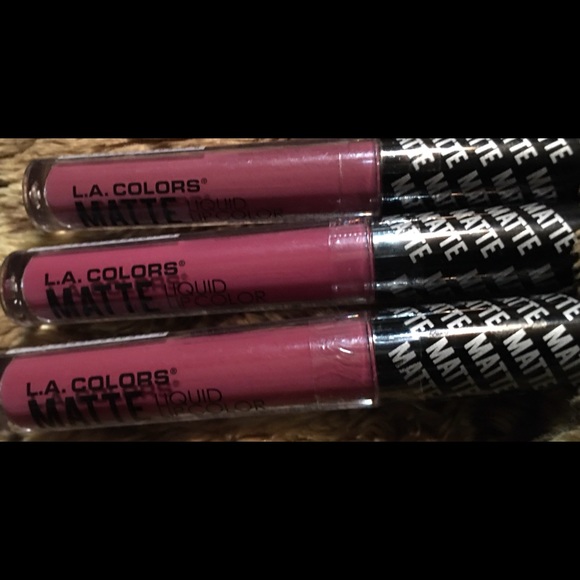 Matte Liquid Lot 3 Lip Color L. A. Colors FIERCE! - Picture 5 of 6